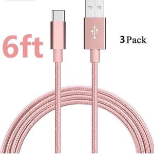 USB C Cable, Type C to USB A Charging Cable
